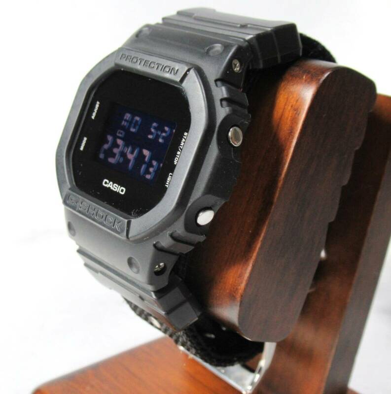 CASIO / カシオ　G-SHOCK　G-ショック　PROTECTION　DW-5600BBN　メンズ腕時計　ブラック　黒　デジタル