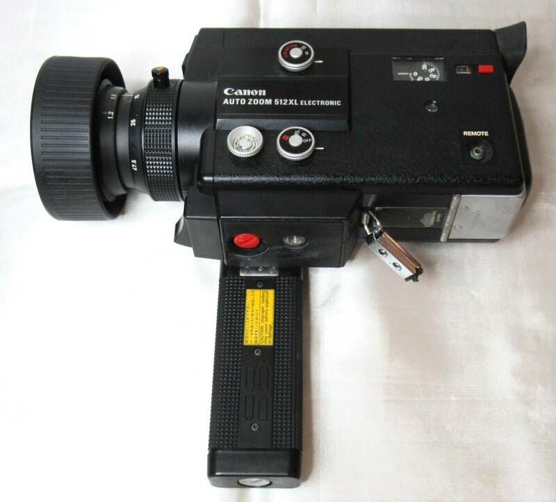 Canon / キャノン　AUTO ZOOM 512XL ELECTRONIC　8ミリフィルムカメラ　シネカメラ　ムービーカメラ