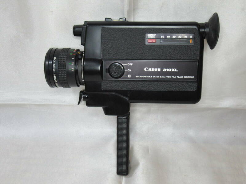 【通電、シャッターOK】Canon / キャノン　310XL　8ミリフィルムカメラ　CANON ZOOM LENS C-8　シネカメラ　ムービーカメラ