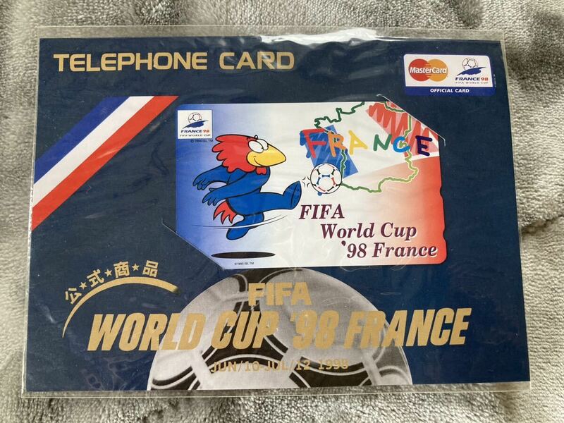 公式商品　FIFA World Cup '98 FRANCE フランスワールドカップ　日本初出場
