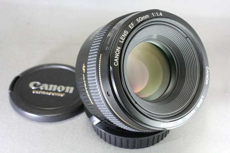 ■部品取りにどうぞ！■　キヤノン（Canon）　EF 50mm F1.4 USM　■カメラ側認識はするのですが！■