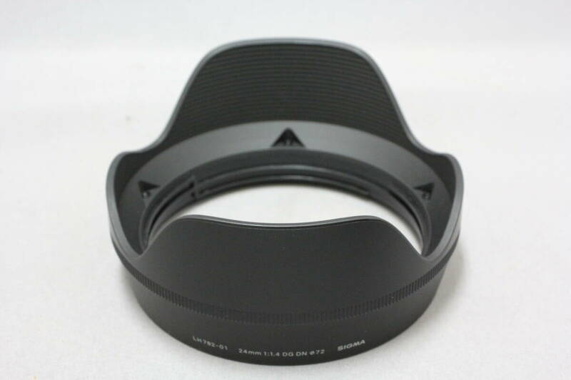 ■24mm F1.4 DG DN 用■　シグマ（SIGMA）　フード LH782-01　■実用品■