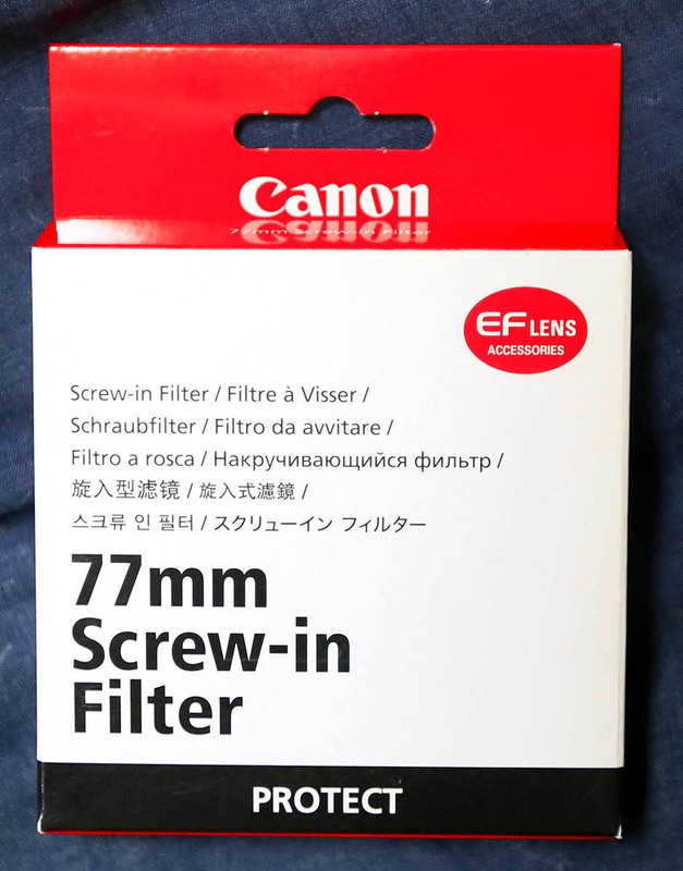 Canon（キヤノン）77㎜ 純正プロテクトフィルター 未使用