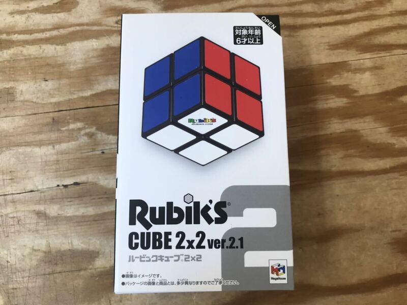 mH 60 ルービックキューブ2×2 ver.2.1 メガハウス Rubik's CUBE MegaHouse ※未使用長期保管品、外箱に難あり