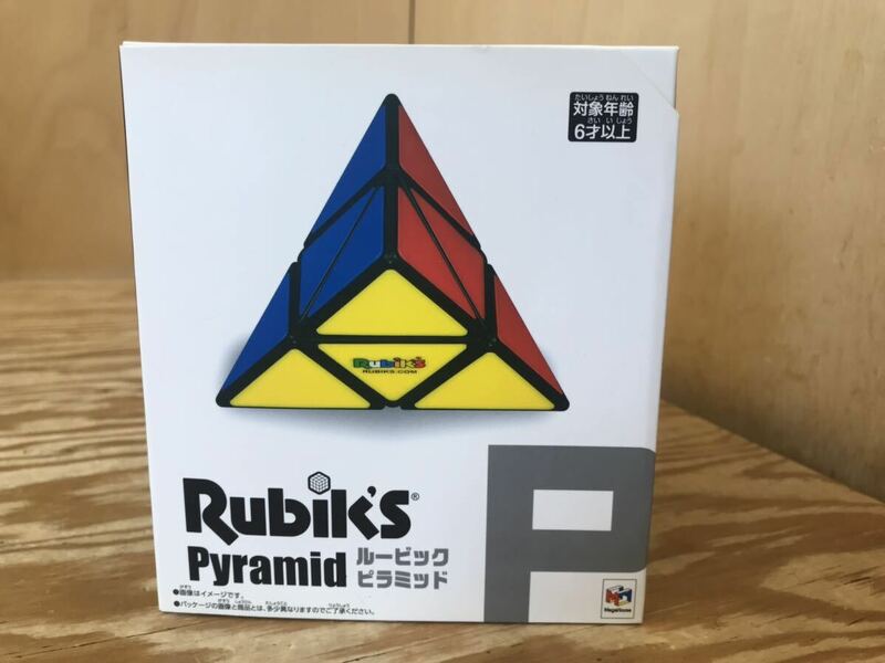 mH 60 ルービックピラミッド ① Rubik's Pyramid メガハウス Mega House ※未使用長期保管品、外箱に難あり