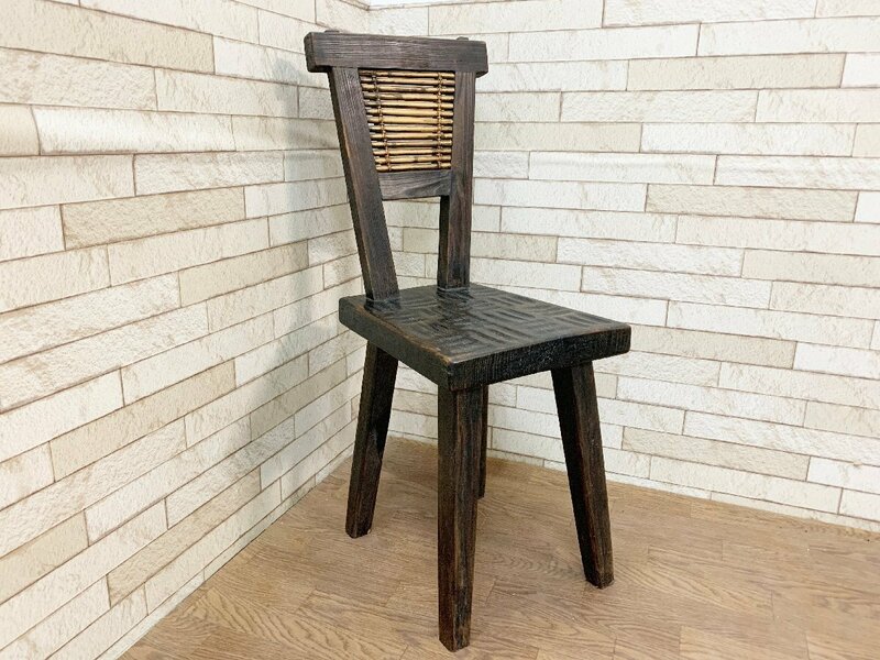 EAST WIND 木製 椅子 チェア アジアン ファニチャー 東方風 竹製 インテリア 家具 ヴィンテージ 腰掛