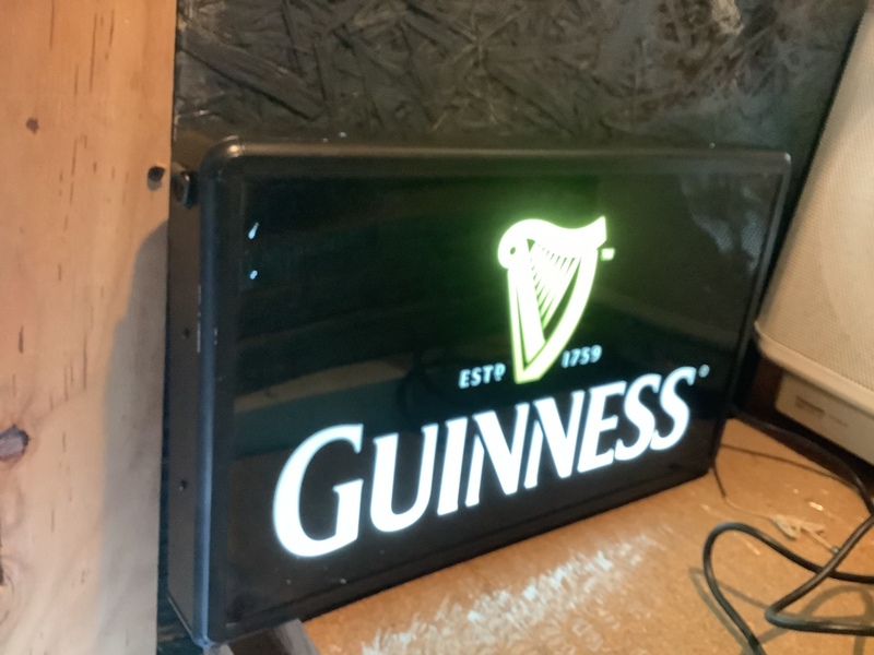 アメリカ国内店舗用★ギネスビール★GUINESS BEER★電飾看板★バー★