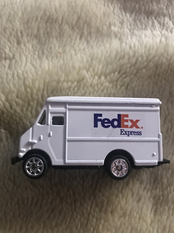 アメリカ国内ノベルティー★ＦＥＤＥＸ★デリバリーバンミニカー★フェデラルエクスプレス