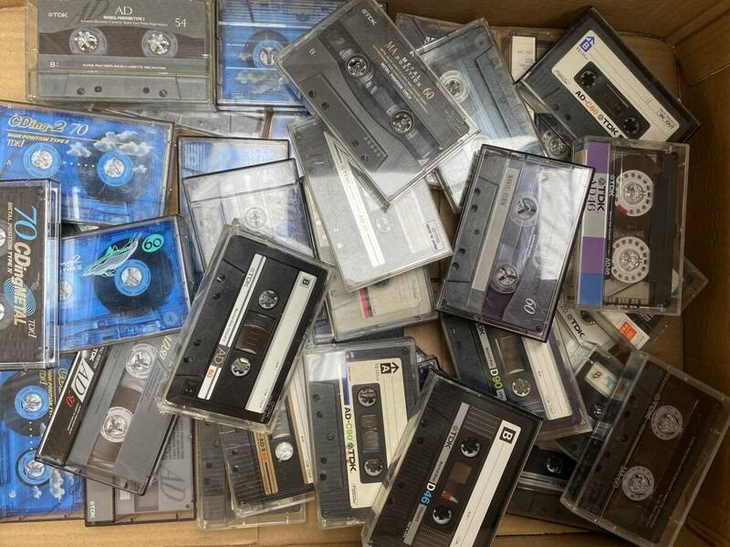 TDKカセットテープ　色々まとめ大量セット　約136本　中古現状