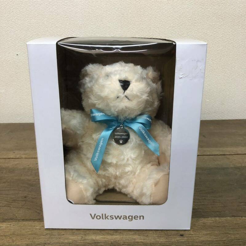 フォルクスワーゲン オリジナルテディベア 非売品 VolksWagen ぬいぐるみ 箱サイズ18cm×16cm×22cm ゆうパック80サイズ発送 兵庫発