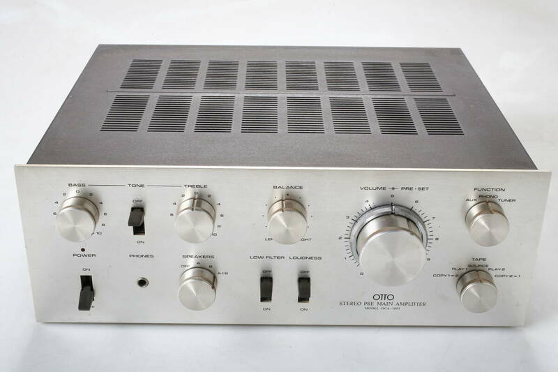 OTTO アンプ DCA-1001 STEREO PRE MAIN AMPLIFIER SANYO オーディオ機器