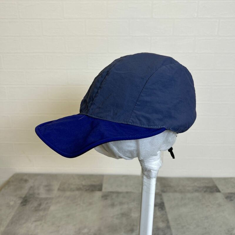 mont-bell モンベル リバーシブル キャップ ワークキャップ 帽子 バードビルキャップ ネイビー　濃紺　メンズ　G128