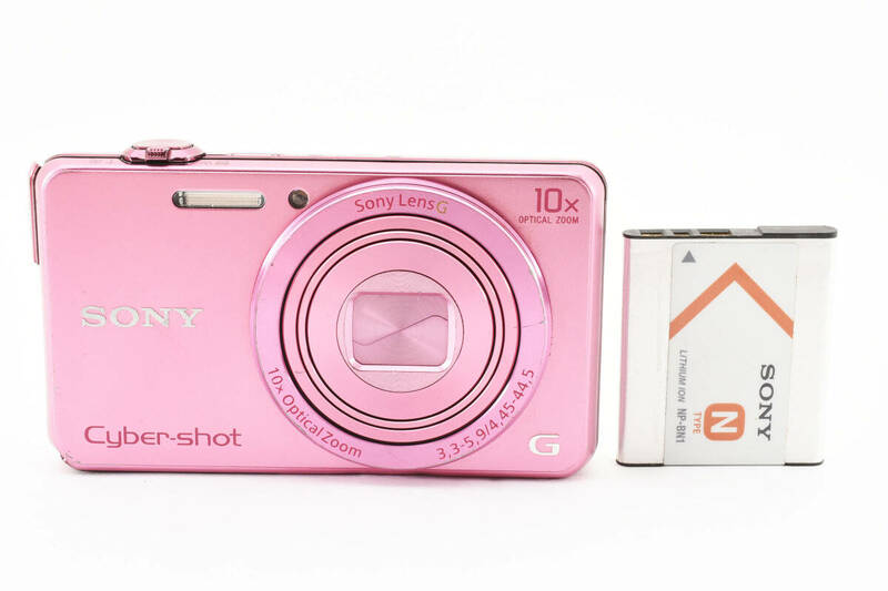 ☆実用品☆SONY サイバーショット Cyber-shot DSC-WX220　ピンク コンデジ　コンパクトデジタルカメラ　デジカメ#566