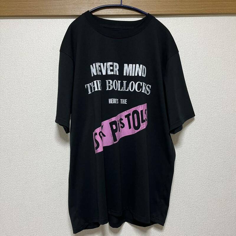 【未使用タグ付】sex pistols 半袖Tシャツ メンズ3Lサイズ 黒 ブラック パンクロック バンド イングランド セックス・ピストルズ 送料185円