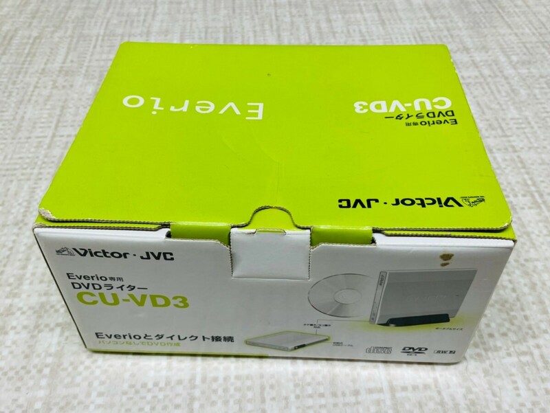 未使用品　DVDライター　CU-VD3 Victor　JVC Everio専用　付属品あり　4317