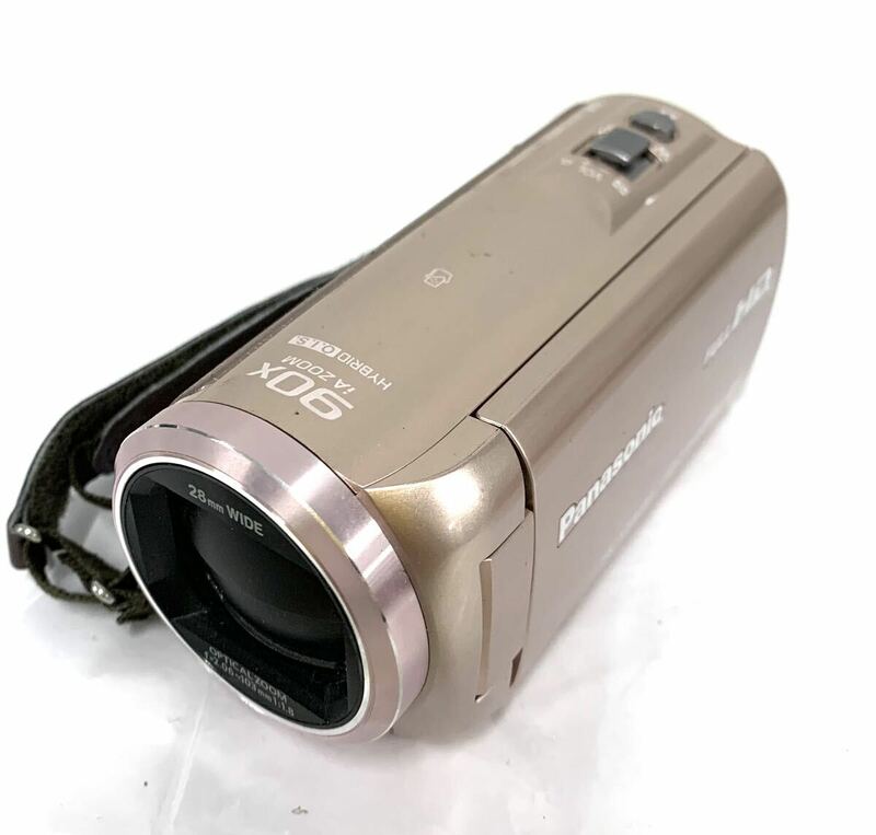 付属品充電器無しPanasonic パナソニック デジタルビデオカメラ ハンディカム HC-V550M 28mm WIDE f=2.06ー103mm 1：1.8 現状品 カ15