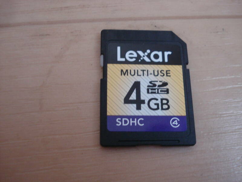 Z★Lexar SDHCカード 4GB ★送料84円
