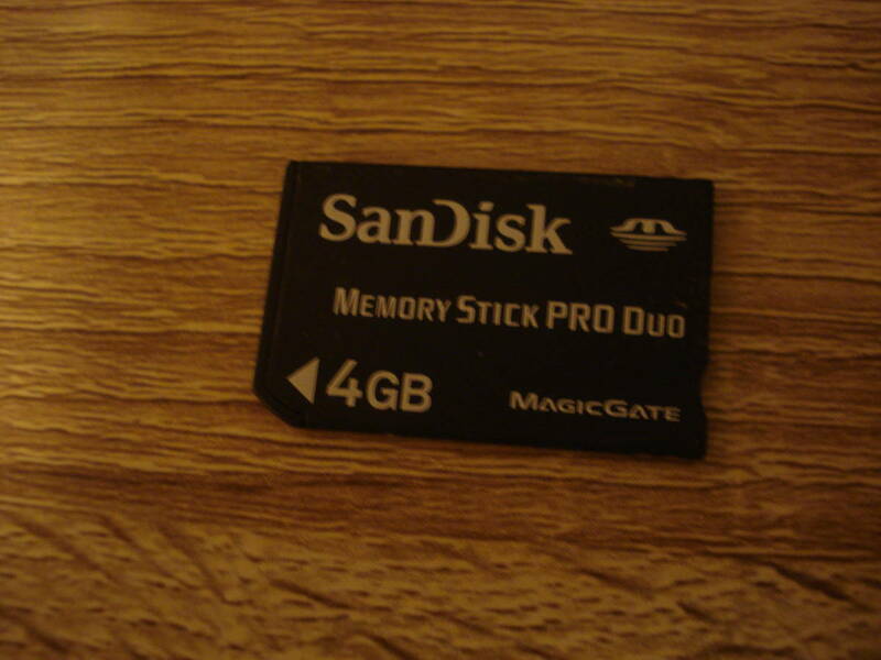 Y★SanDisk メモリースティック PRO Duo 4GB ★送料84円　