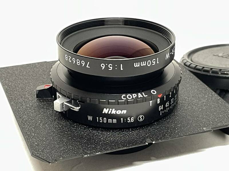 ニコン NIKKOR-W 150mm F5.6 絞り羽根 7枚 S COPAL O