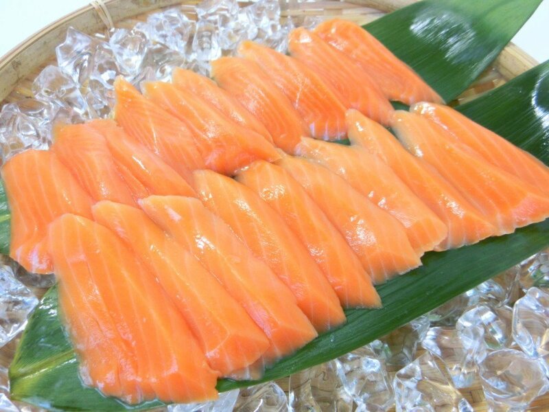 【Max】サーモン トラウト スライス 20枚 140g 寿司ネタ 刺身 養殖 冷凍
