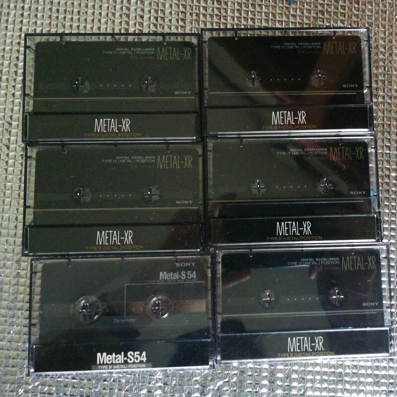 メタルテープ SONY ソニー METAL-XR METAL-S54 カセットテープ ソニー SONY TYPE4