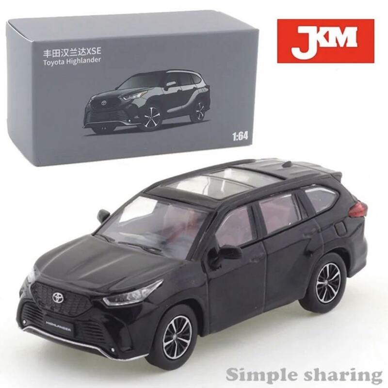 JKM 1/64 トヨタ ハイランダー ブラック モデルカー SUV TOYOTA ミニカー