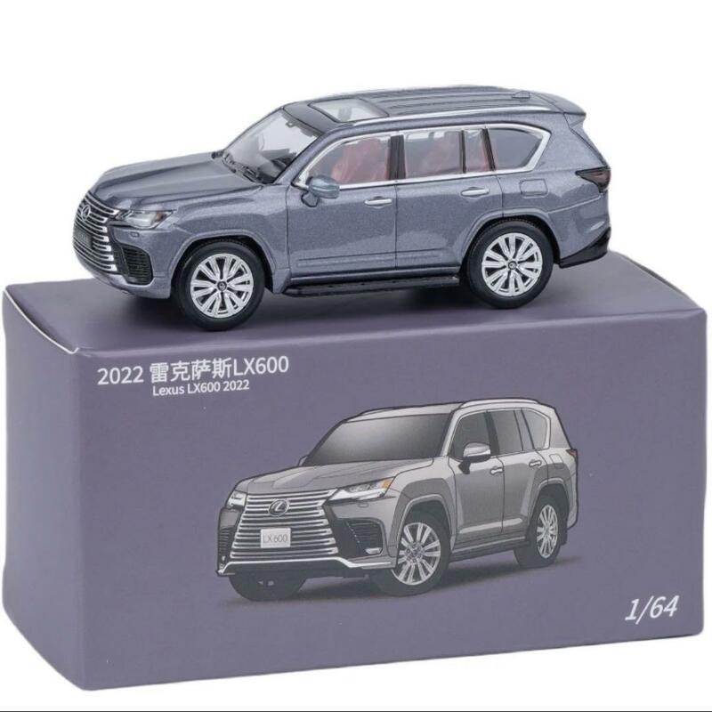 JKM 1/64 LEXUS LX600 2022 グレー モデルカー ミニカー レクサス SUV