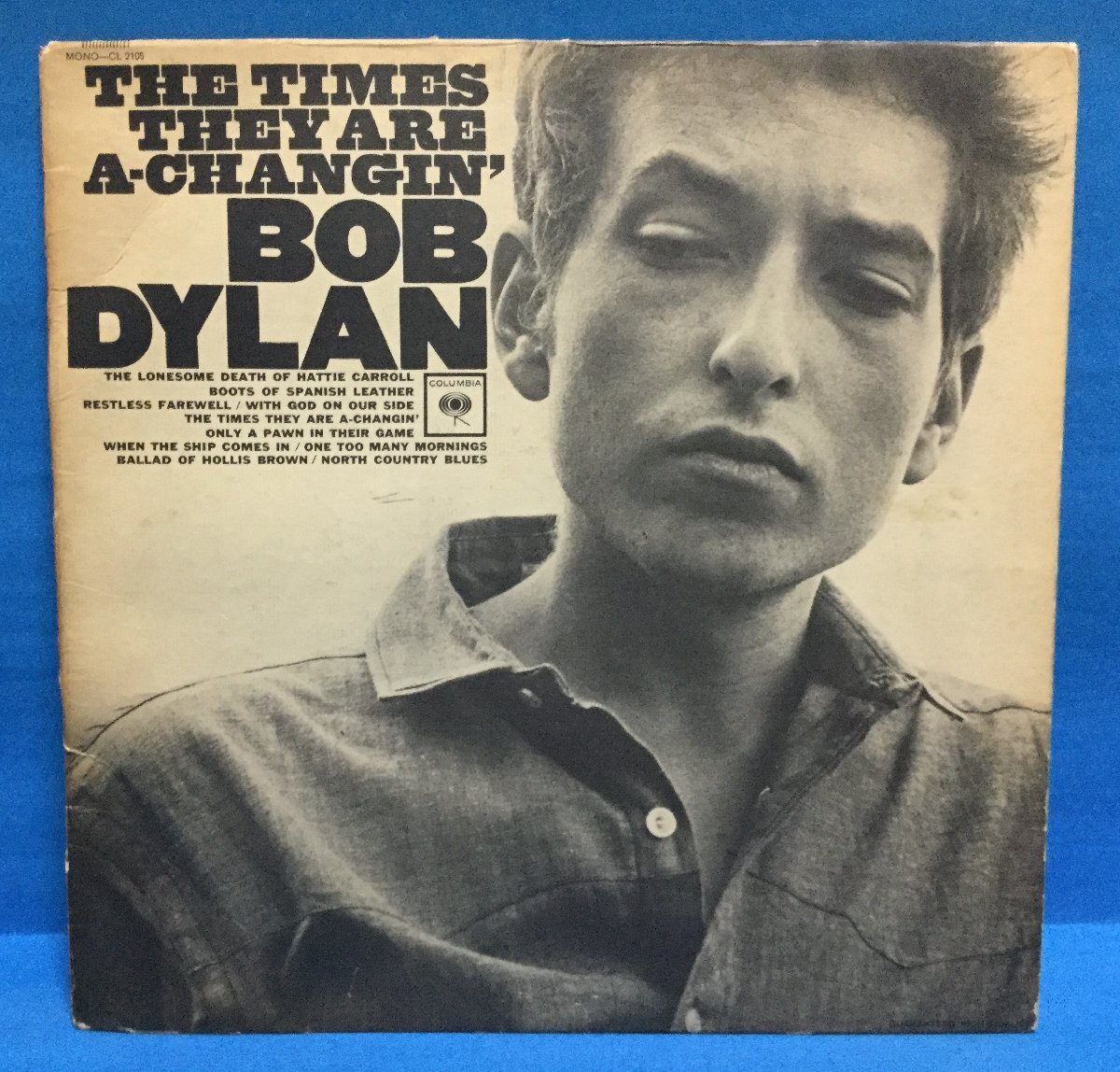 LP 洋楽 BOB DYLAN / The Times They Are A-Changin' 米盤 モノ オリジナル 2eye 1st Press 1A/1A