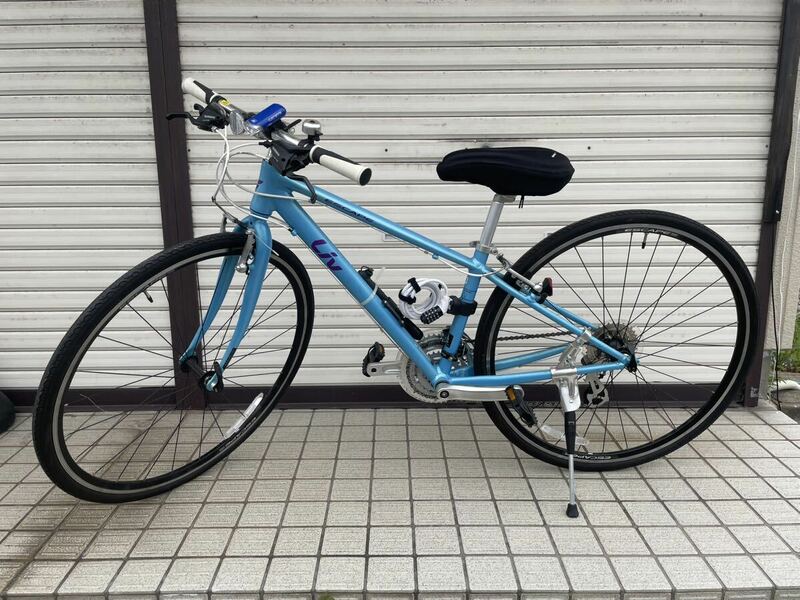 ■【直接引き取り推奨】LIV ISO 4210・２ ロードバイク ブルー 付属品付き