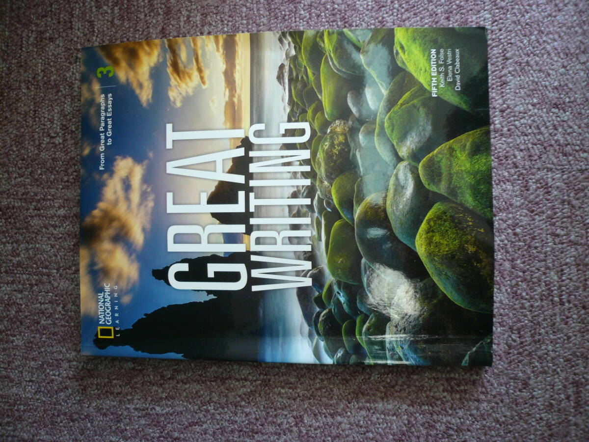 即決有 Great Writing 3 From Great Paragraphs to Great Essays 大学英語教科書テキスト書込み有 ナショナルジオグラフィック送料320円~
