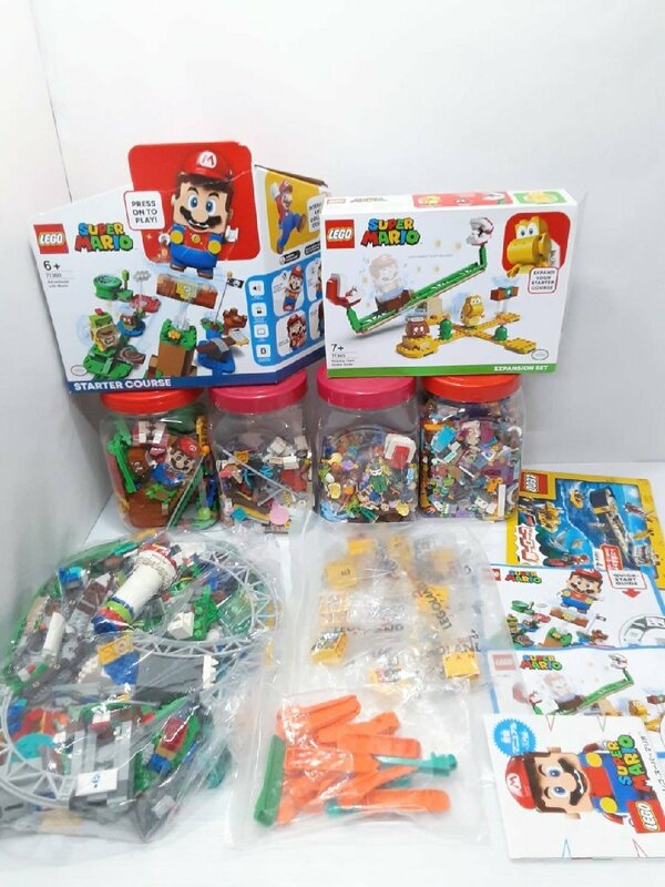 ☆ミニフィグ多数☆ レゴ　大量　約4.5キロ　スーパーマリオ　エルフ　フレンズ　ディズニープリンセス　など　まとめ売り