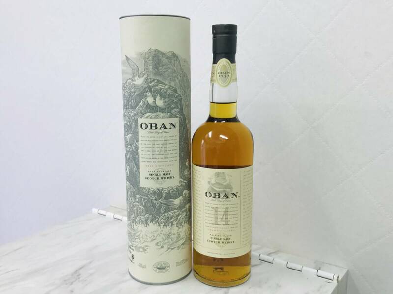 G5697 OBAN オーバン 14年 750ml 43% スコットランド シングルモルト ウイスキー 未開栓