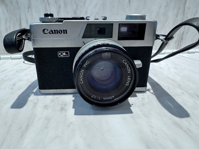 S6596 anon キヤノン Canonet QL17 1:1.7 40mm フィルムカメラ カメラ 動作未確認