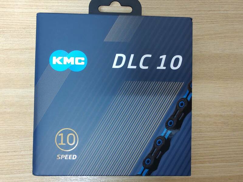 KMC DLC10　10速用チェーン　ブルー　116Links　未使用　送料無料