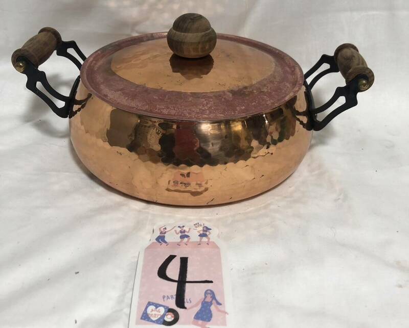 HOME　WARE　銅製　両手鍋　21ｃｍ