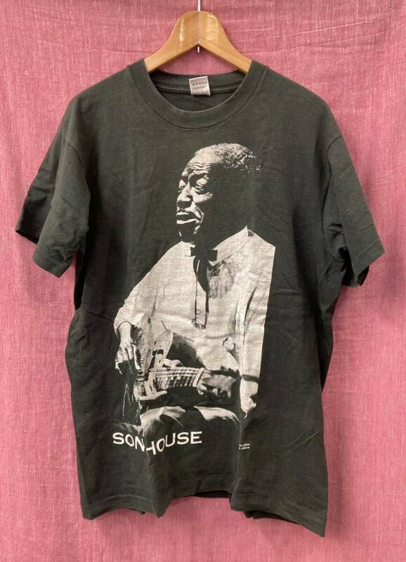 ヴィンテージ 90s サン・ハウス Son House JAZZ BLUES GEAR.INC Tシャツ / Charley Patton Willie Brown Robert Johnson Lead Belly