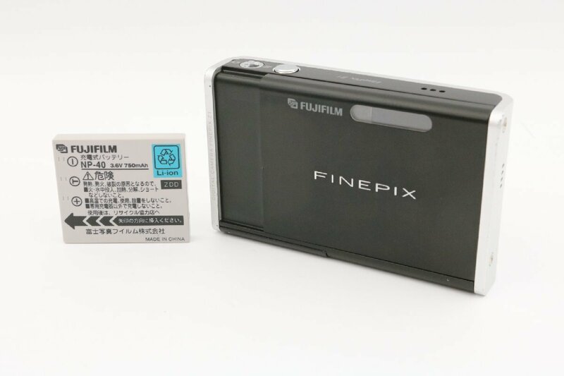《動作保証》フジフィルム Fujifilm 富士 Finepix Z1 薄型フルフラットボディ 最高感度ISO800 コンパクトデジタル カメラ バッテリー付