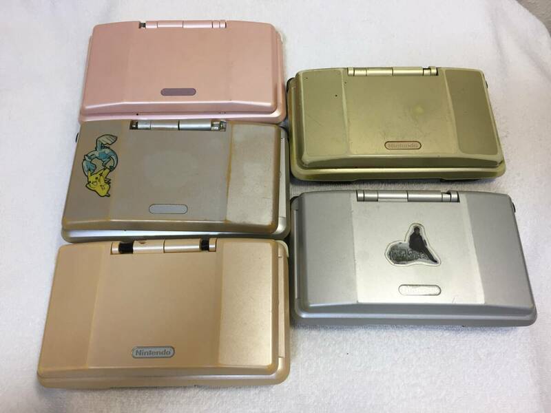 Nintendo DS 初代 5台セット 任天堂 ニンテンドー DS 訳あり 部品取り ジャンク　