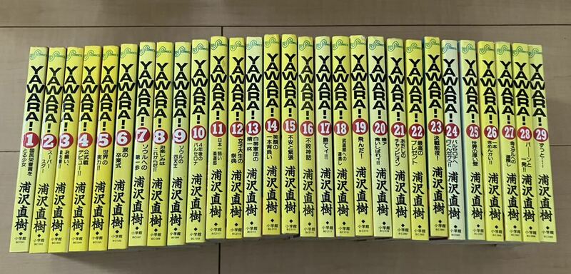 YAWARA! 1〜29巻まとめて完結セット 浦沢直樹 小学館 ビッグコミックス