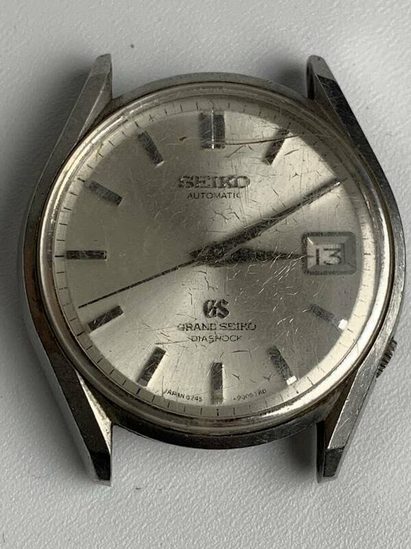 【結】 SEIKO セイコー グランドセイコー Grandseiko Automatic Diashock 腕時計 ジャンク品 骨董品 古美術 アンティーク