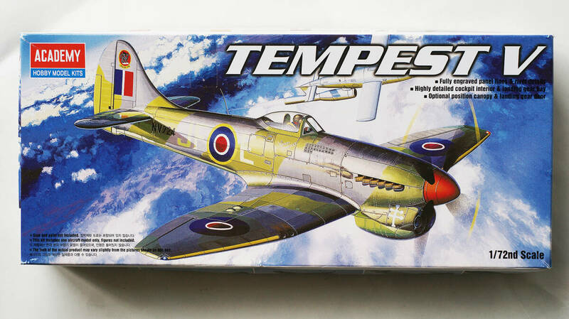 1/72 テンペストV （アカデミー）TEMPEST V [ACADEMY] 