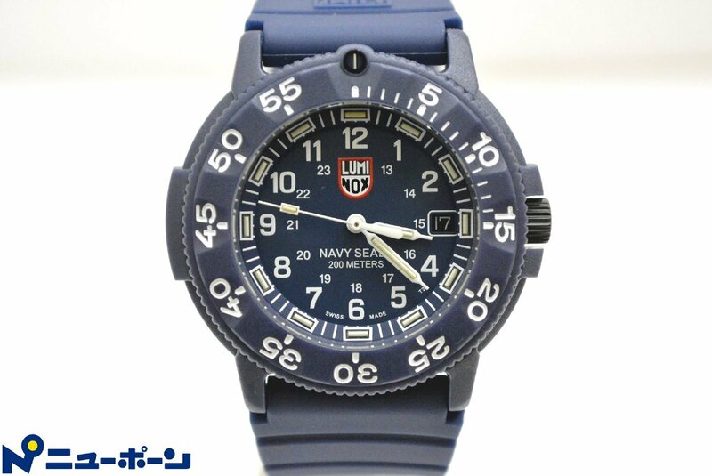 1T135★Luminox 日本限定モデル　ORIGINAL NAVY SEAL 3000 SERIES★Ref.3003 NAVY★USED美品★＜ニューポーン＞