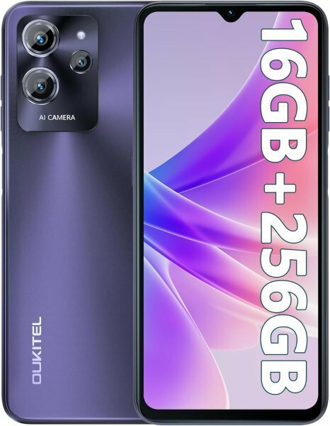 OUKITEL C32 PRO SIMフリースマートフォン 本体 16GB RAM+256GB 1TB拡張可能 6.52インチHD+大画面 20MP+5MPカメ OUKITEL