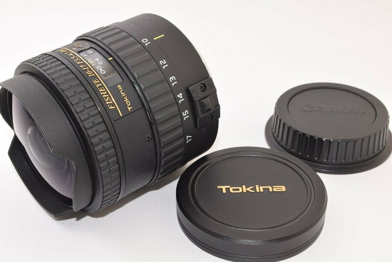 ★美品★ Tokina トキナー AT-X 107DX FISHEYE 10-17mm F3.5-4.5 for Canon 2405034