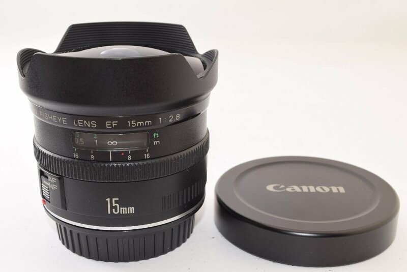 ★ジャンク品★ Canon キャノン EF 15mm F2.8 FISHEYE J2405115