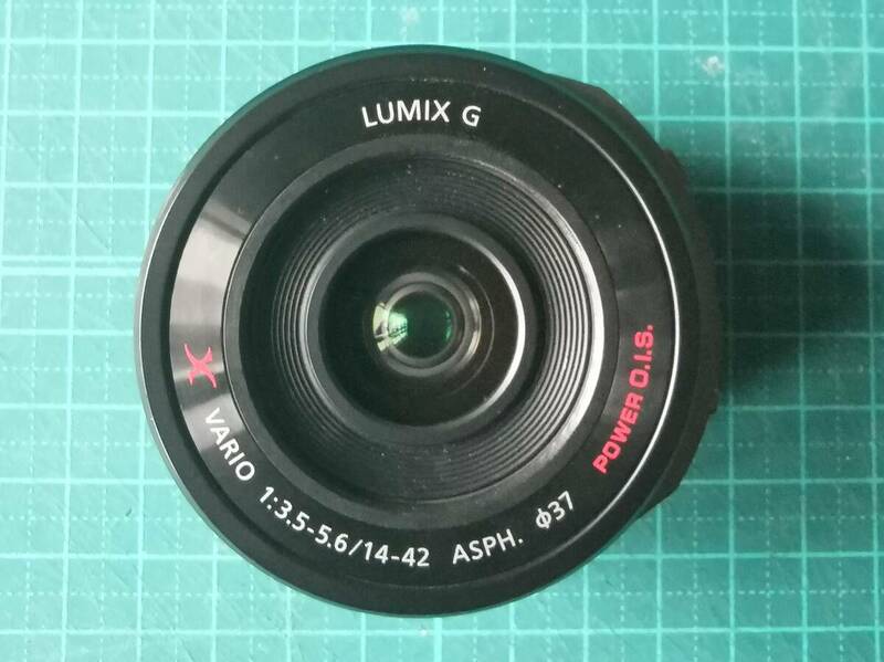 LUMIX G X VARIO PZ 14-42mm/F3.5-5.6 ASPH./ POWER O.I.S. H-PS14042 Panasonic ズームレンズ　美品