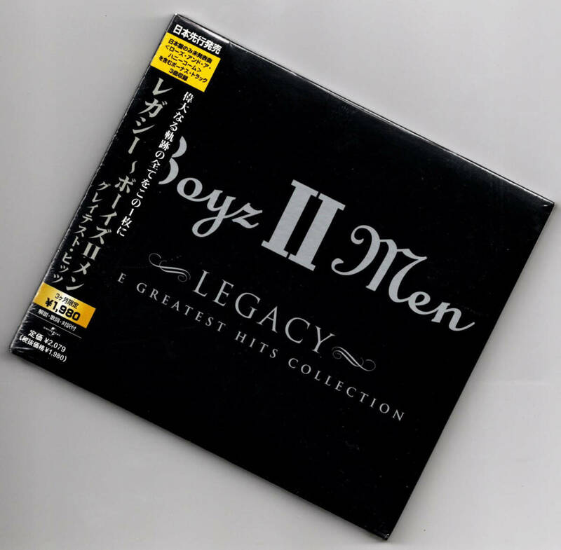 未開封 Legacy -The Greatest Hits Collection Boyz II Men (ボーイズトゥメン) マライアキャリー参加