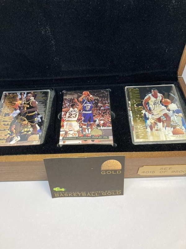 DRAFT PICKS 1993 BASKETBALL DRAFT GOLD LIMITED EDITION SET NO.4015 of 9500 　14424