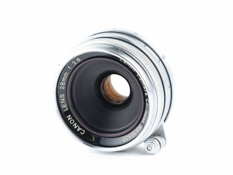 07059cmrk Canon CANON LENS 28mm F2.8 単焦点 広角レンズ ライカ Lマウント