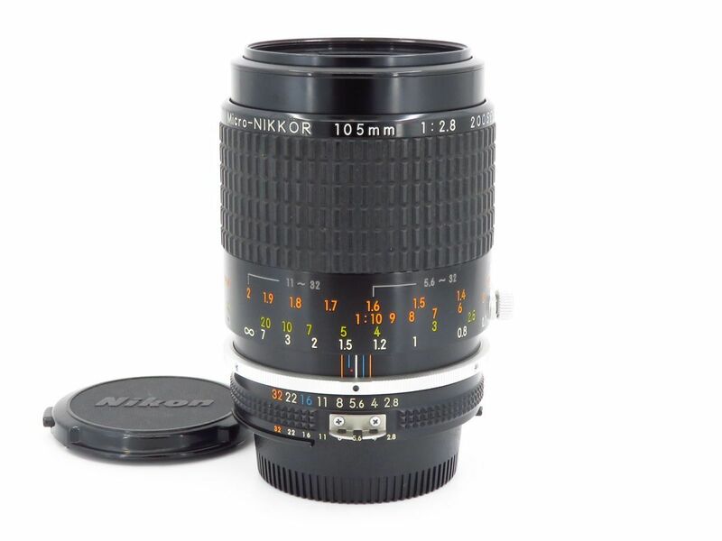 07161cmrk Nikon Ai Micro-NIKKOR 105mm F2.8S Ai-S 単焦点 中望遠 マクロレンズ Fマウント